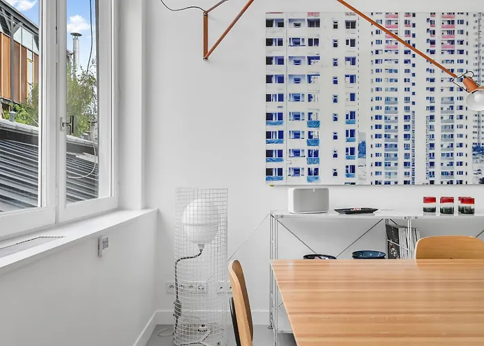 145 Sq Meter Loft With Ac Paříž