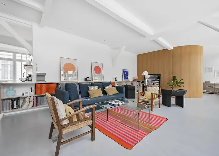 145 Sq Meter Loft With Ac Apartmán Paříž