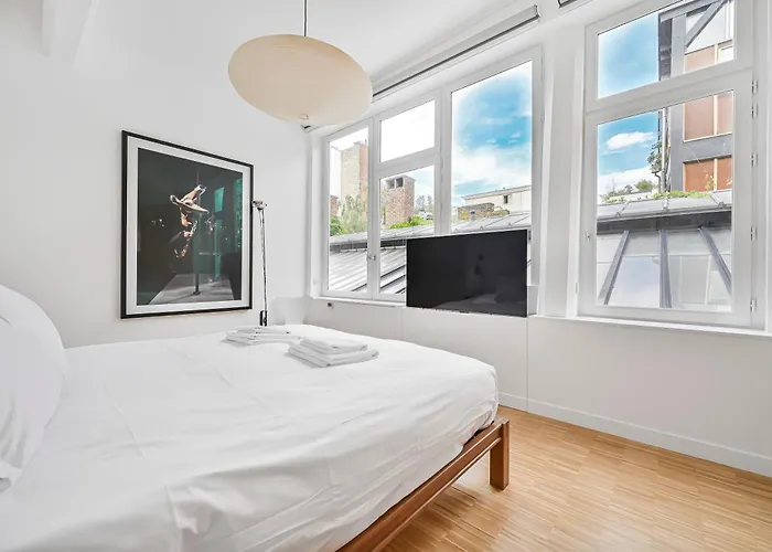 145 Sq Meter Loft With Ac Apartmán Paříž